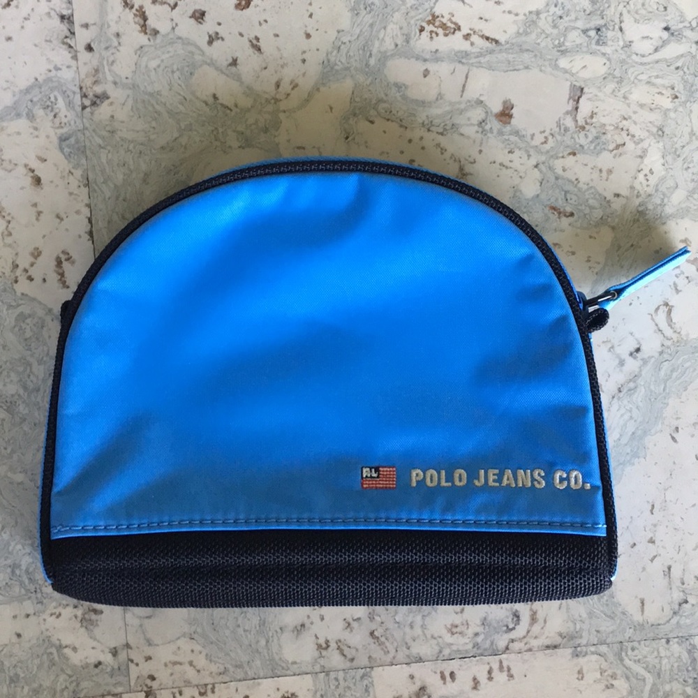 Polo Jeans Co. Cosmetic Bag - 7 1/2" x 6" x 1"